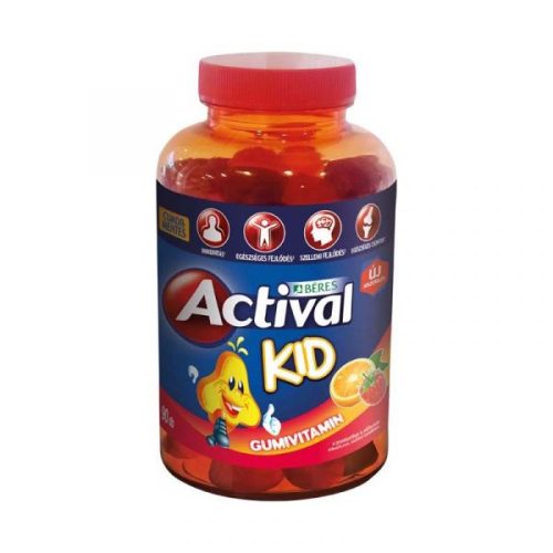 Béres Actival Kid gumivitamin 90x