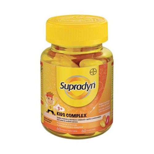 Supradyn Kids Complex gyümölcsös gumicukor zselé 60x