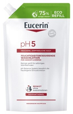 Eucerin pH5 Folyékony mosakodószer öko-utántöltő 750ml