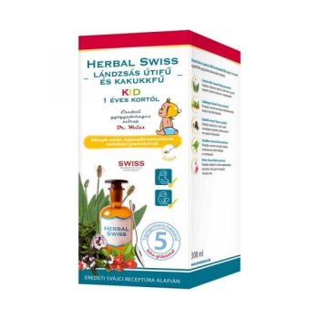 Herbal Swiss Kid Medical szirup 1éves kortól 300ml