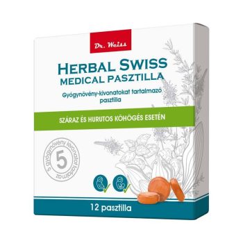 Herbal Swiss Medical pasztilla 12x