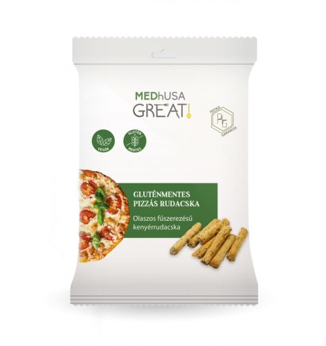 Medhusa Great Gluténmentes pizzás rudacska 50g