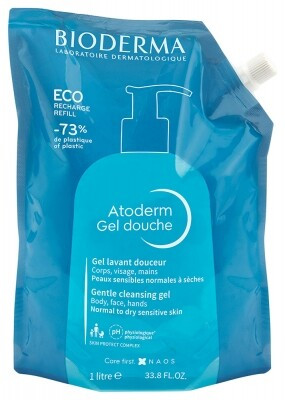 Bioderma Atoderm tusfürdő öko-utántöltő 1000ml