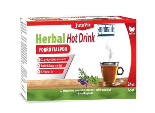 Jutavit Herbal Hot Drink forró italpor felnőtteknek 24x