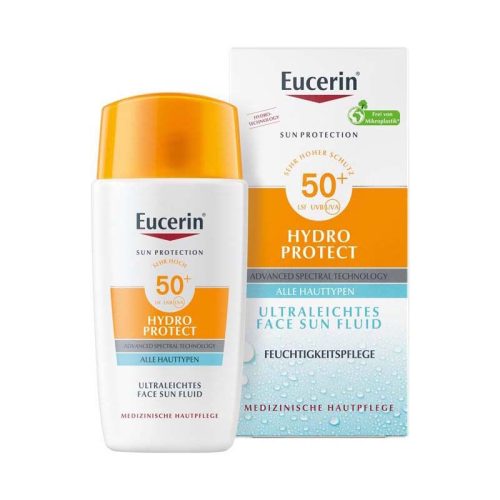 Eucerin Sun Hydro-Protect ultra könnyű napozó fluid arcra SPF50+ 50ml