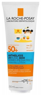 La Roche-Posay Anthelios UVMUNE 400 Dermo-Pediatrics naptej gyerekeknek SPF50+ 250ml
