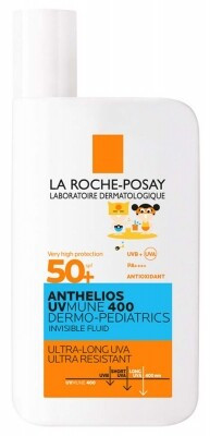 La Roche-Posay Anthelios UVMUNE 400 Dermo-Pediatrics fényvédő fluid gyerekeknek SPF50+ 50ml