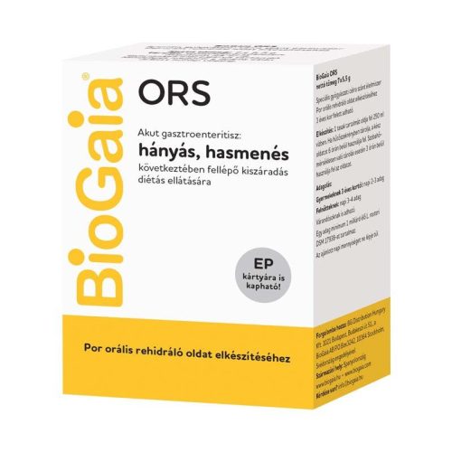 Biogaia ORS speciális gyógyászati célra szánt élelmiszer por 7x