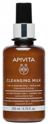 Apivita 3in1 Arctisztító tej minden bőrtípusra 200ml