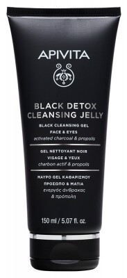 Apivita Black Detox arctisztító gél minden bőrtípusra 150ml