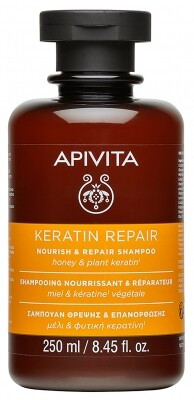 Apivita Sampon keratinnal száraz töredezett hajra 250ml