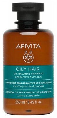 Apivita Sampon zsíros hajra 250ml