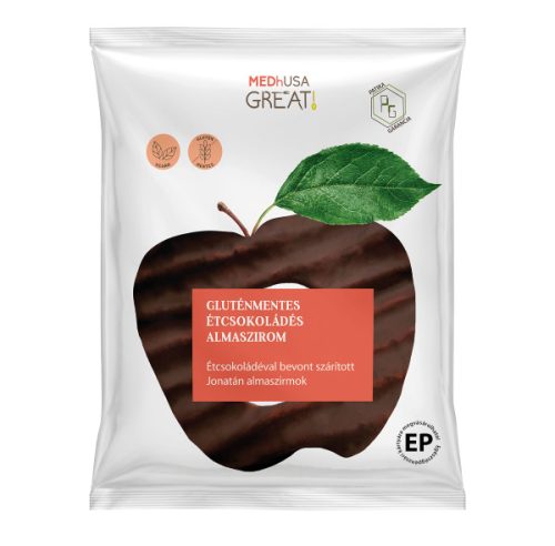 Medhusa Great Gluténmentes étcsokoládés almaszirom 40g Lejárat: 2025.06.13.