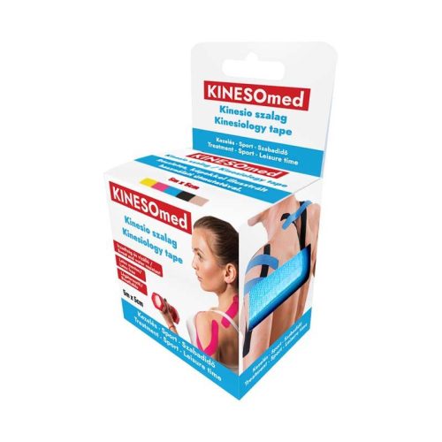 Kinesomed kineziológiai tapasz kék 5cmx5m