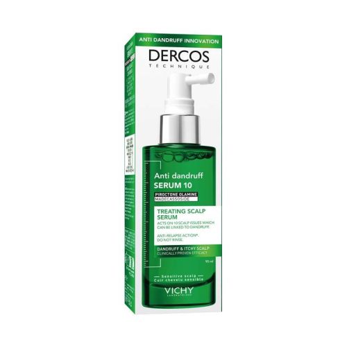 Vichy Dercos Korpásodás elleni szérum 10 fejbőr ápoló 90ml