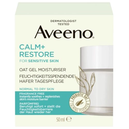 Aveeno Calm+ Restore hidratáló gél zabbal 50ml