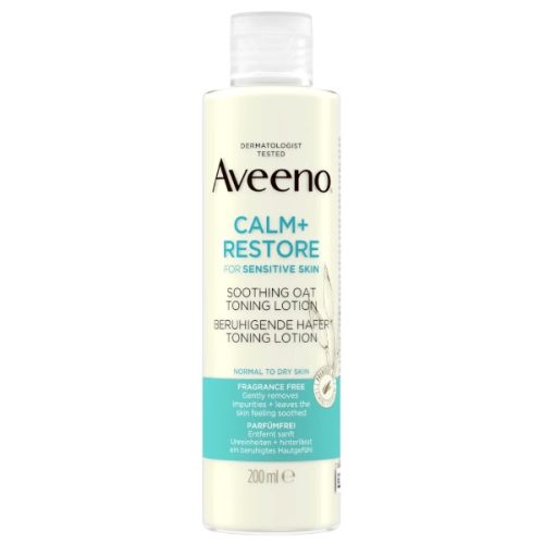 Aveeno Calm+ Restore bőrnyugtató tonizáló lotion zabbal 200ml