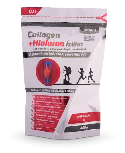 Jutavit Collagen + Hialuron izület italpor eper-málna 400g