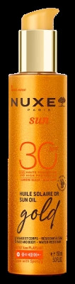 Nuxe Sun Huile Solaire Csillámló arany napolaj SPF30 150ml