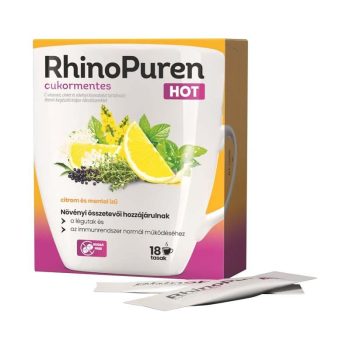 RhinoPuren Hot cukormentes étrend-kiegészítő italpor 18x